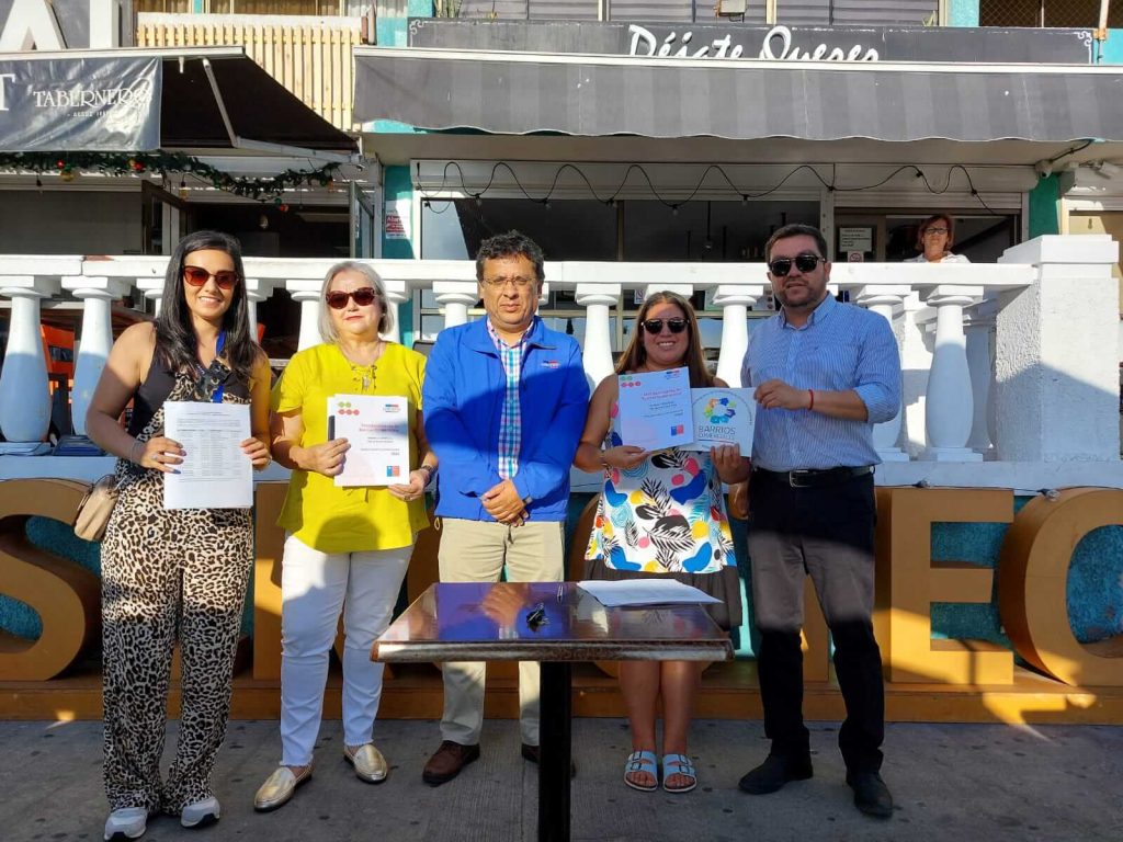 Dos barrios comerciales de la región de Tarapacá serán revitalizados con apoyo de Sercotec