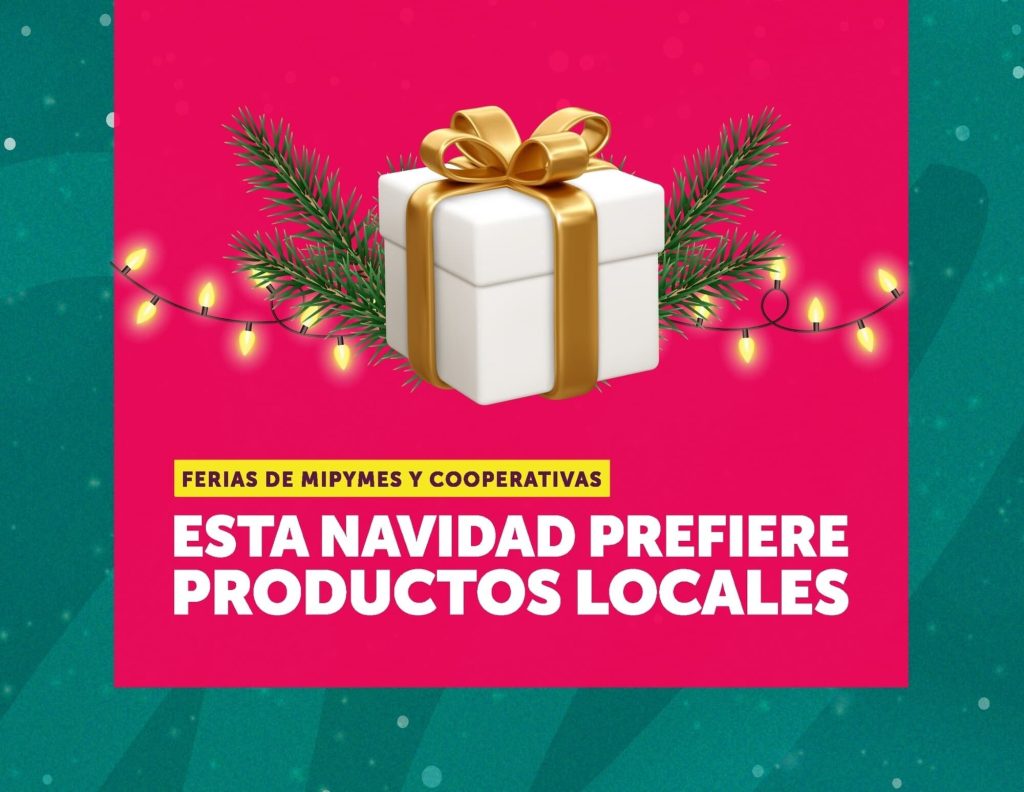 En esta Navidad Sercotec llama a preferir productos de MiPymes y cooperativas locales