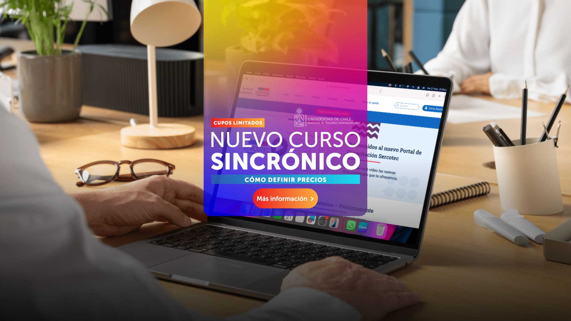 Cupos Limitados: Nuevo curso sincrónico: Cómo definir precios - Más información