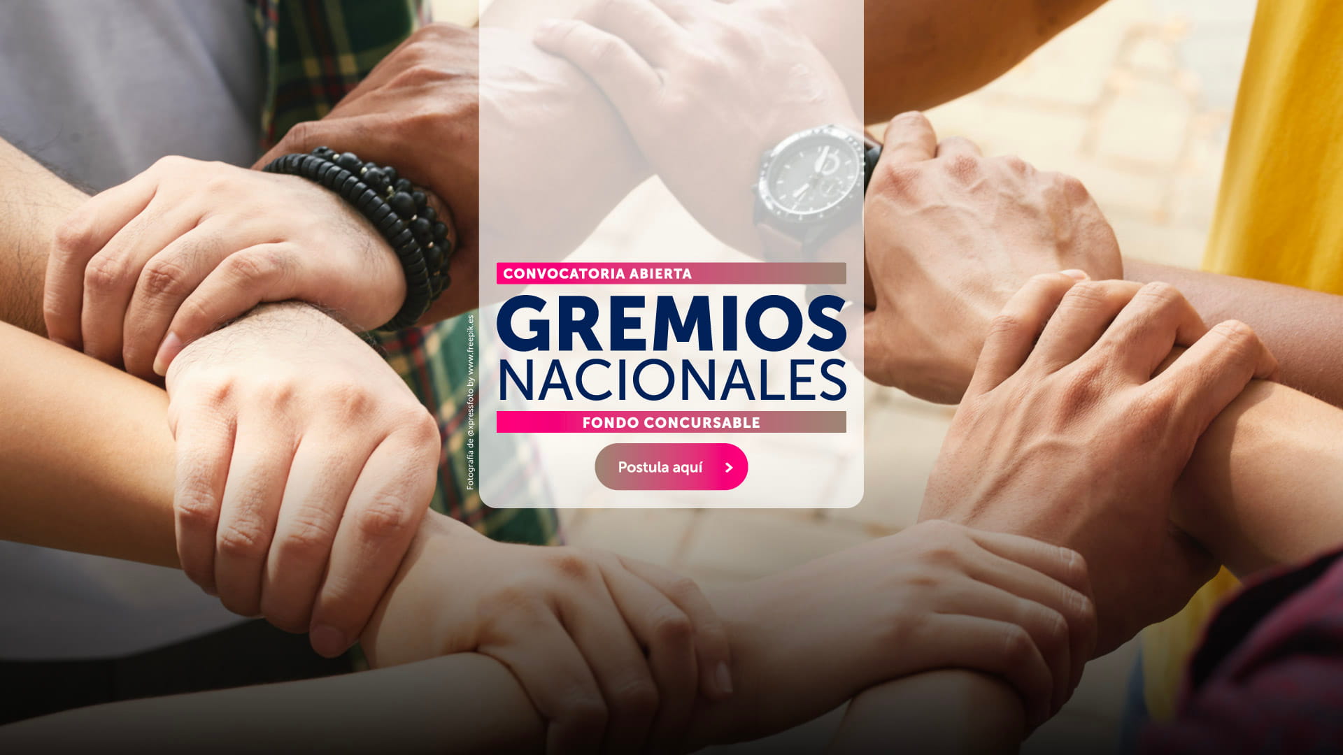 Convocatoria Abierta - Gremios Nacionales - Fondo Concursable - Postula Aquí