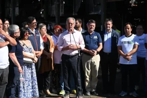 Activan Fondo MiPyme Segura para apoyar a locatarios afectados por incendio en la Vega Central