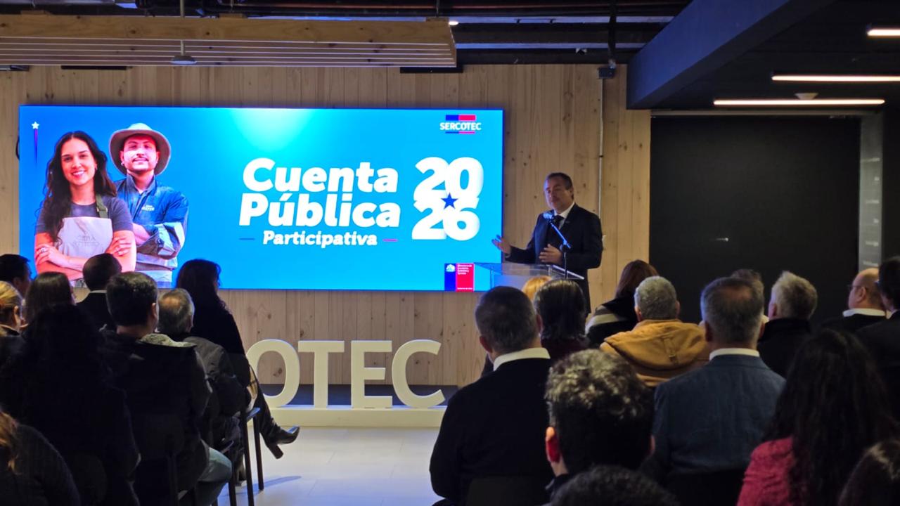 Generación de empleos e innovación marcan  la Cuenta Pública de Sercotec