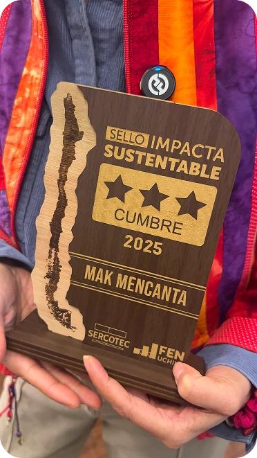 Galardón de Sello Impacta Sustentable Sercotec